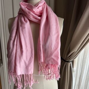 Pink pashmina shawl